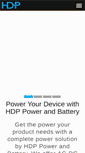 Mobile Screenshot of hdp-power.com